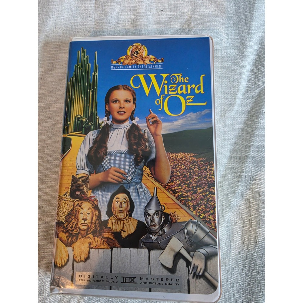 The Wizard of Oz VHS MGM UA Family Entertainment THX Digitally Mastered G Rated